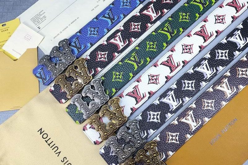 Replica LV belt 38mmX90-125cm lb27