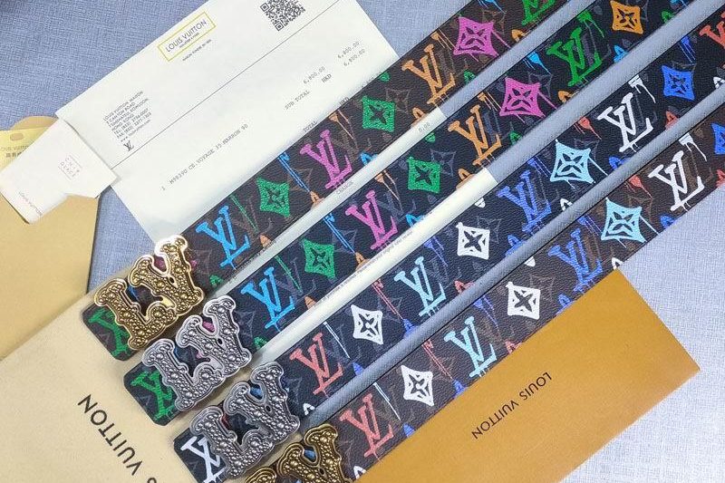 Replica LV belt 38mmX90-125cm lb24