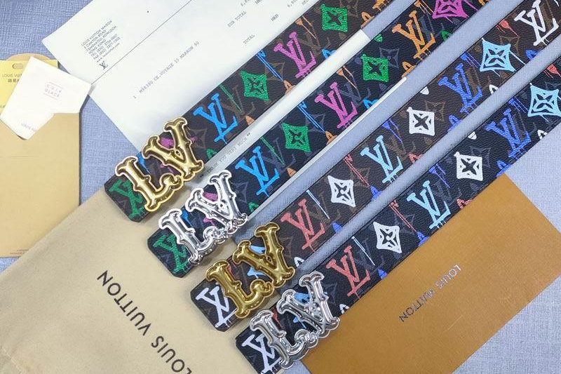 Replica LV belt 38mmX90-125cm lb23
