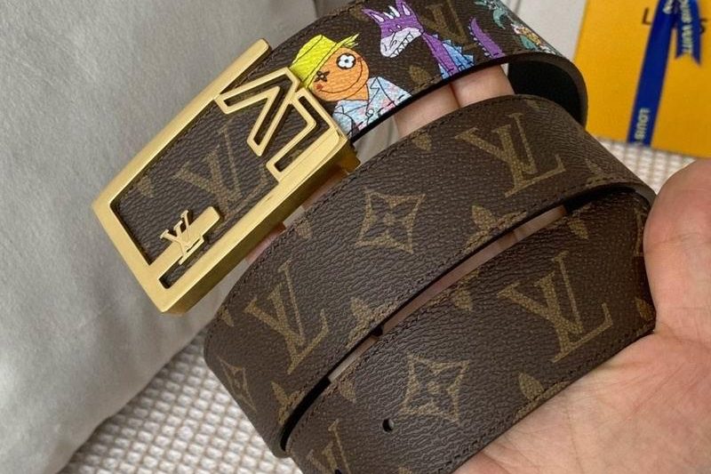 Replica LV belt 40mmX100-125cm 8L89