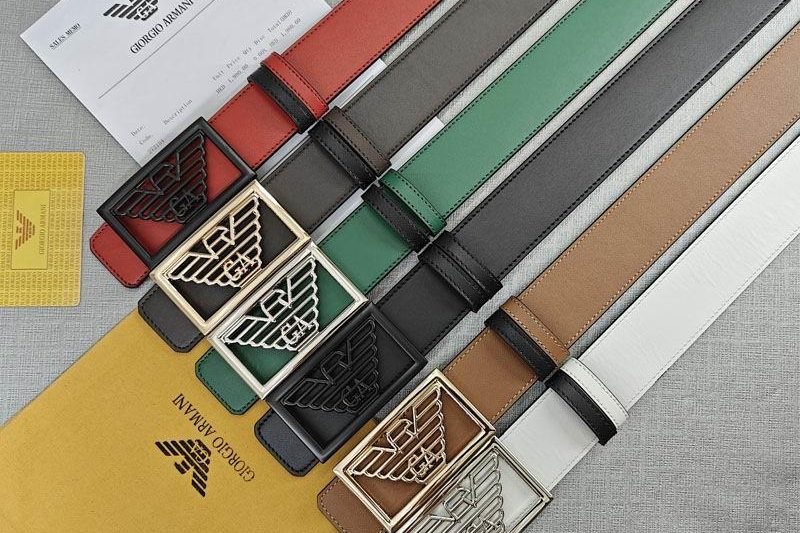 Replica Armani belt 38mmX90-125cm lb08
