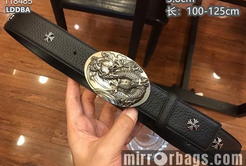 Replica Chrome Hearts belt 38mmX100-125cm 8L12