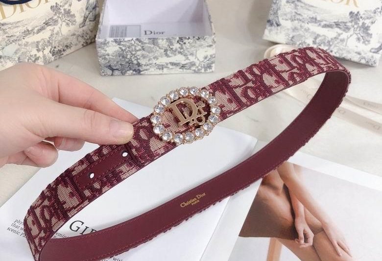 Replica Dior Belt 30mmX95-110cm 7d07