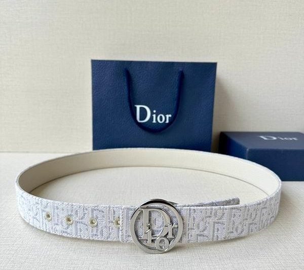 Replica Dior belt 34mmX100-125cm 8L08