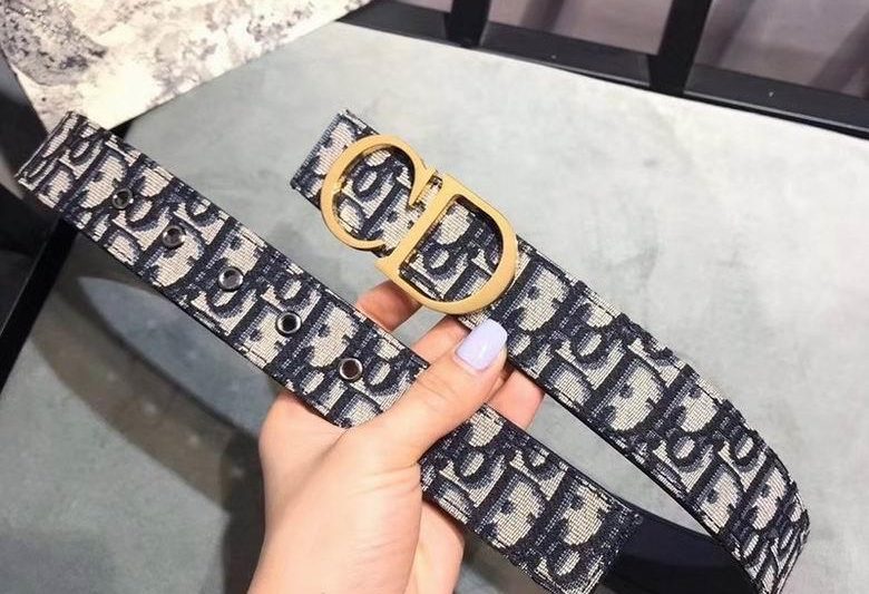 Replica Dior Belt 34mmX95-125cm 7D27