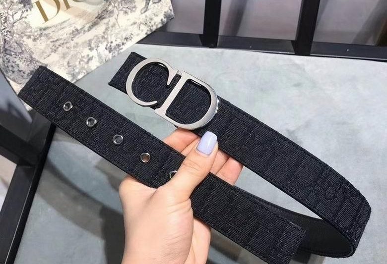 Replica Dior Belt 34mmX95-125cm 7D26