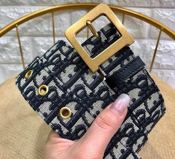Replica Dior Belt 34mmX95-125cm 7D23