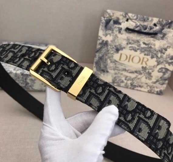 Replica Dior Belt 34mmX95-125cm 7D14