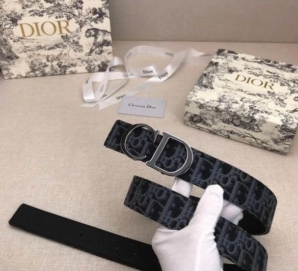 Replica Dior Belt 34mmX95-125cm 7D12