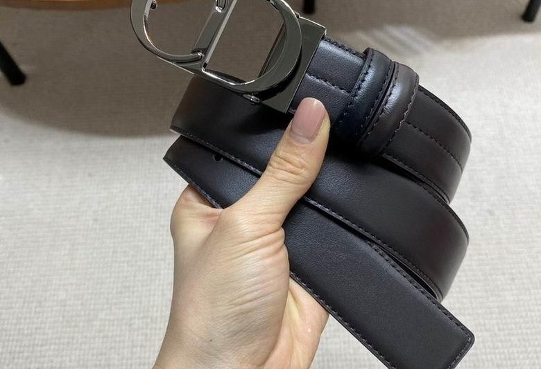 Replica Dior Belt 34mmX95-125cm 7D08