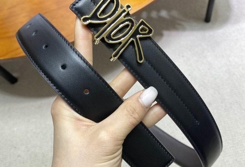 Replica Dior Belt 34mmX95-125cm 7D07
