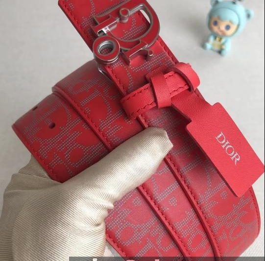 Replica Dior Belt 34mmX95-125cm 7D01