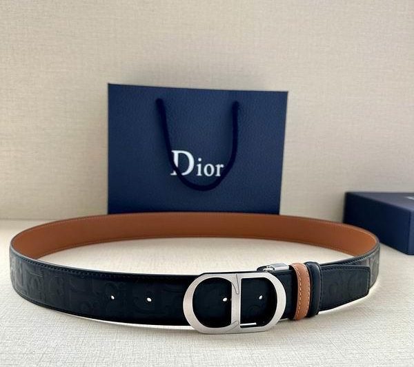 Replica Dior belt 35mmX95-125cm 8L43