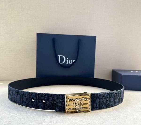 Replica Dior belt 35mmX95-125cm 8L33