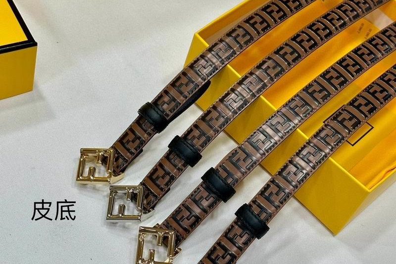 Replica Fendi belt 20mmX95-115cm 8L15