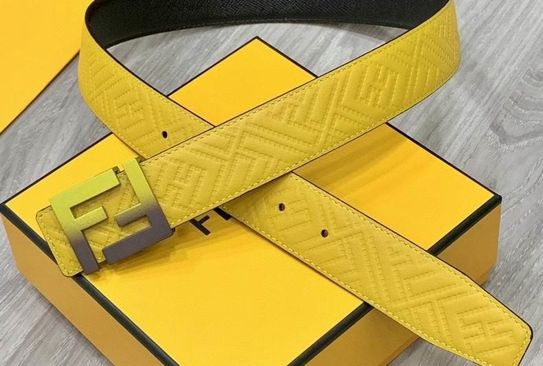 Replica Fendi Belt 34mmX95-125cm 7D01