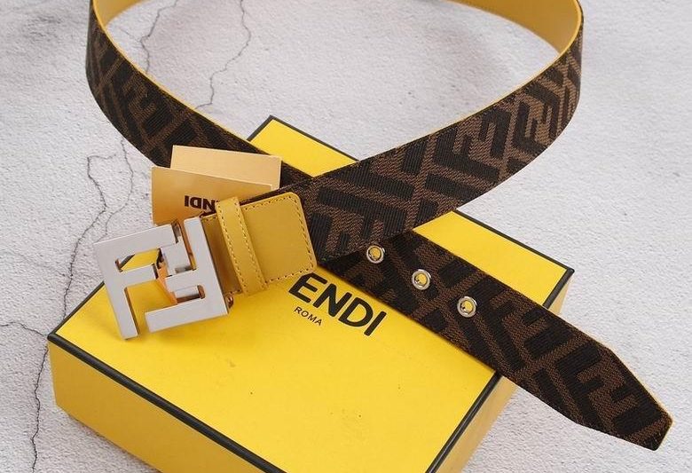 Replica Fendi Belt 38mmX95-125cm 7D113