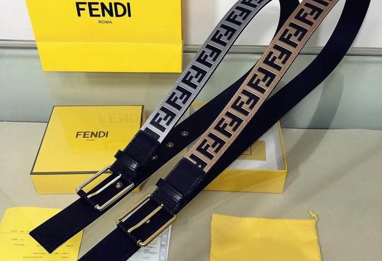 Replica Fendi Belt 38mmX95-125cm 7D75