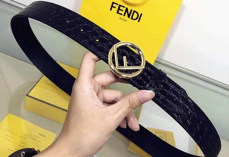 Replica Fendi Belt 38mmX95-125cm 7D51