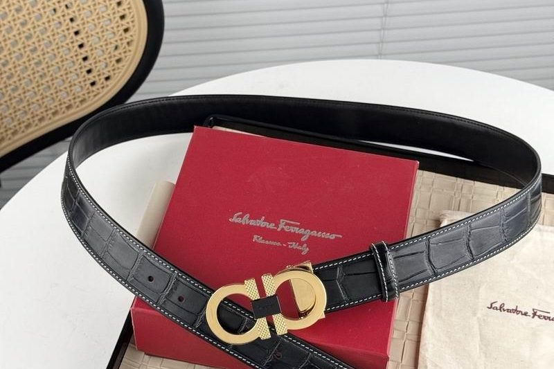 Replica Ferragamo belt 34mmX105-125cm 8L13