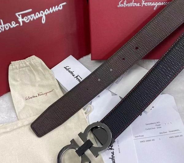 Replica Ferragamo belt 35mmX100-125cm 8L54
