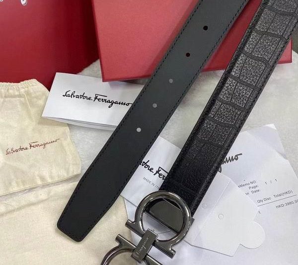 Replica Ferragamo belt 35mmX100-125cm 8L53