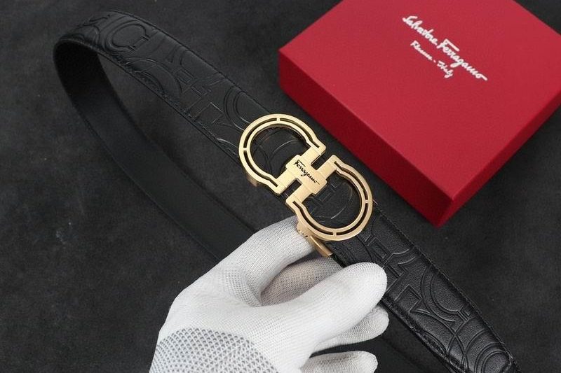 Replica Ferragamo belt 35mmX100-125cm 8L01