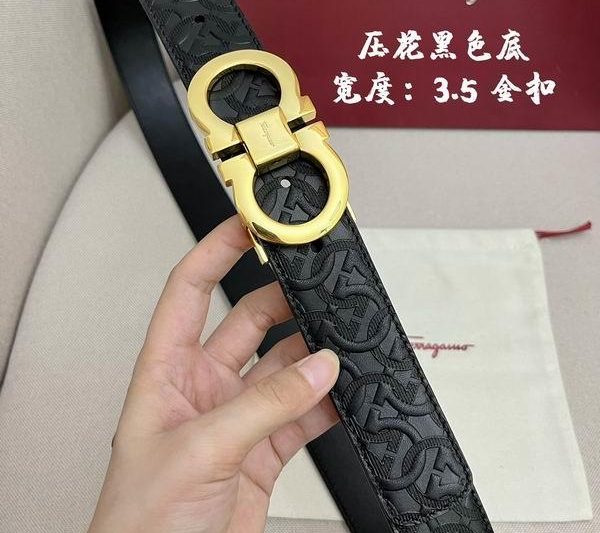 Replica Ferragamo belt 35mmX95-125cm 7D27