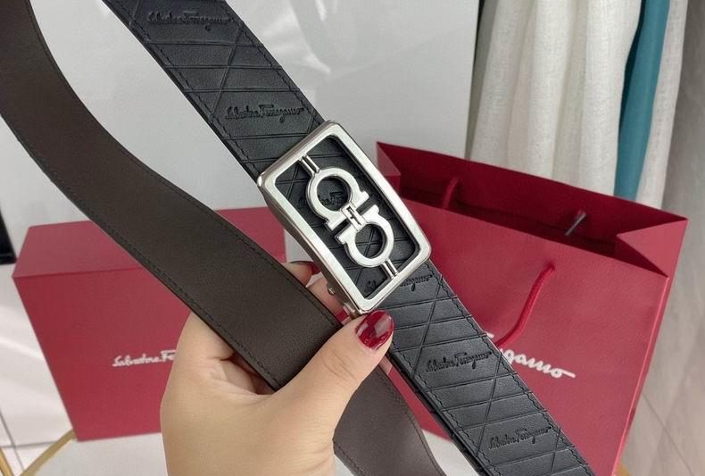 Replica Ferragamo belt自动带 35mmX100-125cm 8L11