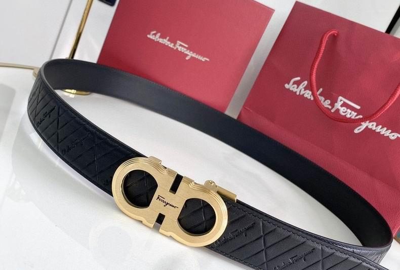 Replica Ferragamo belt自动带 35mmX100-125cm 8L09