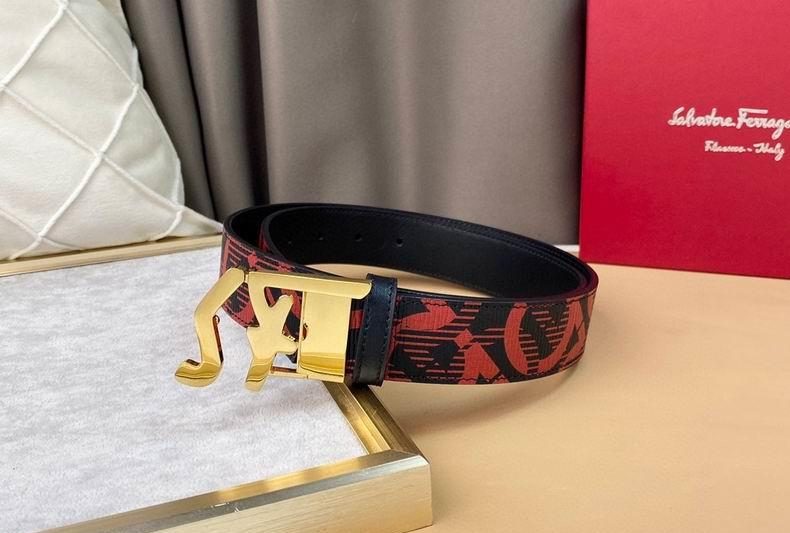 Replica Ferragamo belt 35mmX100-125cm 8L08