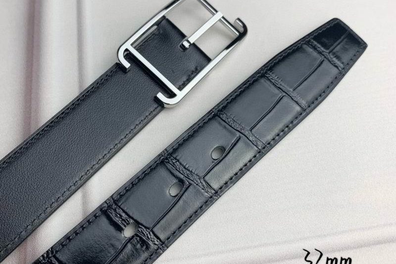 Replica Hermes belt 32mmX95-125cm 8L040804