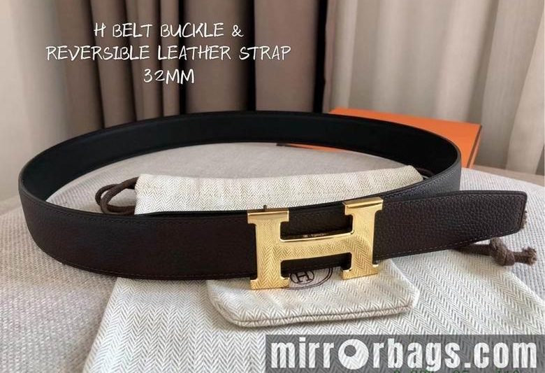 Replica Hermes Belt 32mmX95-110cm 7D19