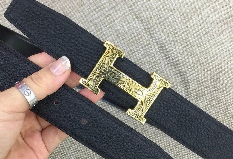 Replica Hermes Belt 32mmX95-110cm 7D09