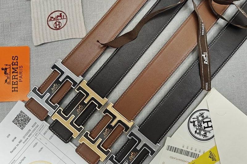 Replica Hermes belt 38mmX90-125cm lb02