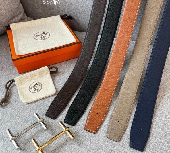 Replica Hermes Belt 38mmX95-125cm 7D114