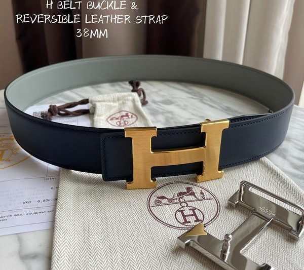 Replica Hermes Belt 38mmX95-125cm 7D48