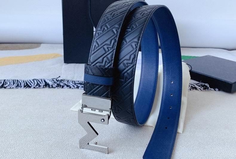 Replica Montblanc belt 30mmX95-125cm 8L02
