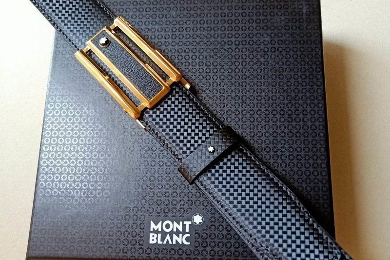 Replica Montlanc belt 34mmX100-125cm 8L16