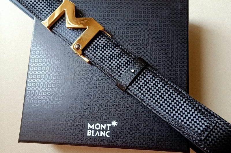 Replica Montlanc belt 34mmX100-125cm 8L15
