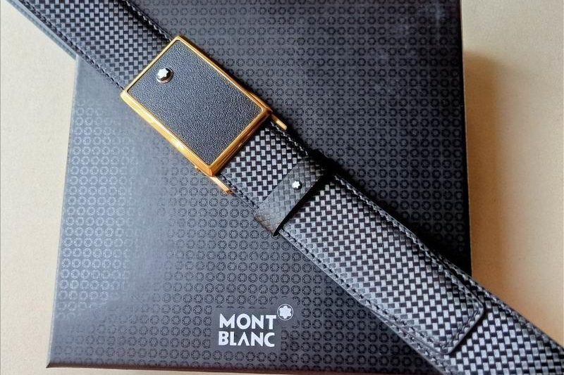 Replica Montlanc belt 34mmX100-125cm 8L14