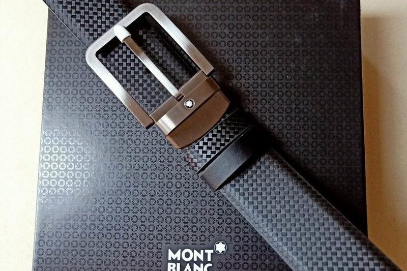 Replica Montblanc belt 34mmX100-125cm 8L07
