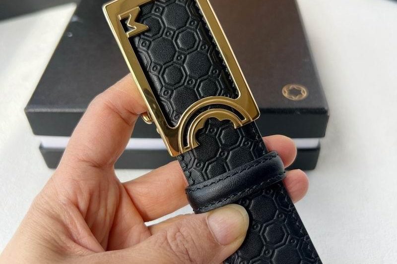Replica Montlanc belt 35mmX100-125cm 8L69