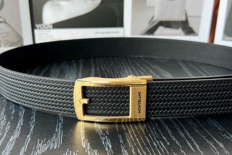 Replica Montlanc belt 35mmX105-125cm 8L63