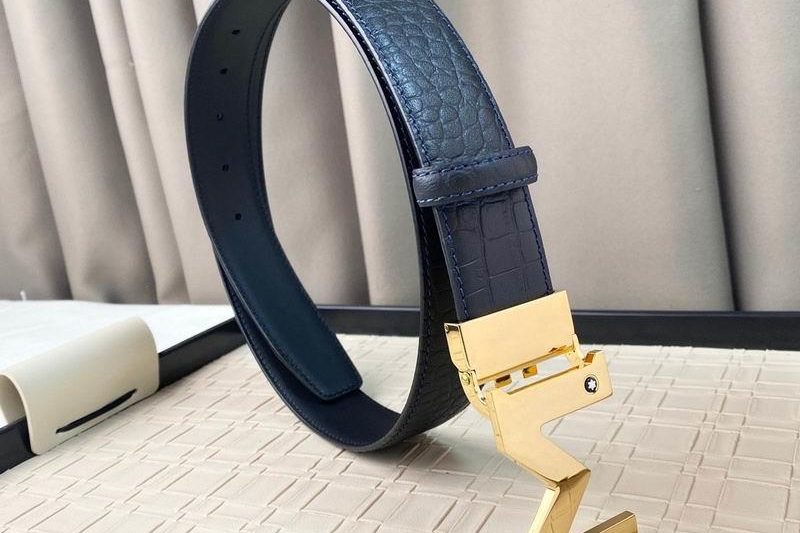 Replica Montblanc belt 35mmX100-125cm 8L09