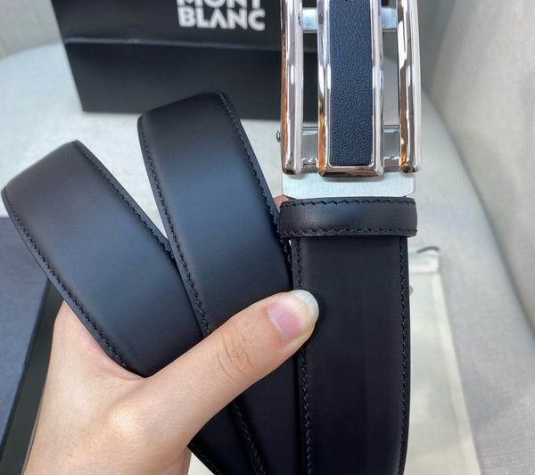 Replica Montblanc belt 自动扣 35mmX100-125cm 8L072013