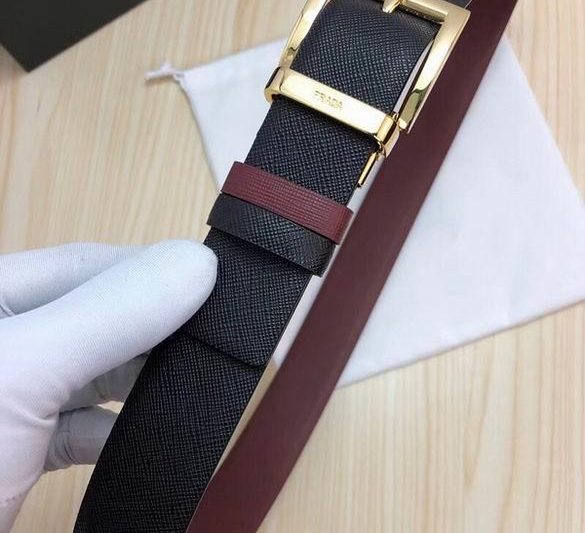 Replica Prada Belt 34mmX95-125CM  sj05