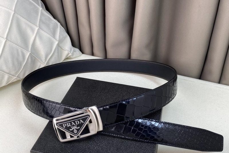 Replica Prada belt 35mmX100-125cm 8L03