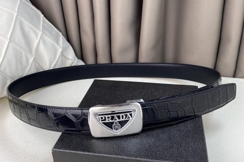 Replica Prada belt 35mmX100-125cm 8L02