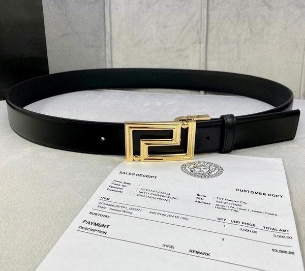 Replica Versace belt 35mmX95-125cm 8L09